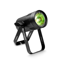 Spot compact LED RGBW 15 W coffret noir
