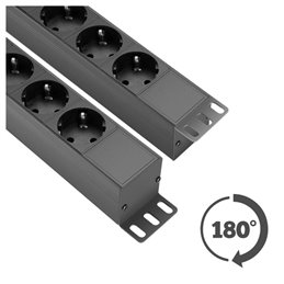 19" Rackmount 8 Outlet Power Strip