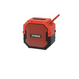 Enceinte Nomade Bluetooth Compacte - Couleur Rouge