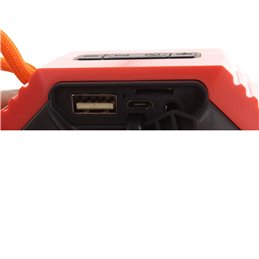 Enceinte Nomade Bluetooth Compacte - Couleur Rouge