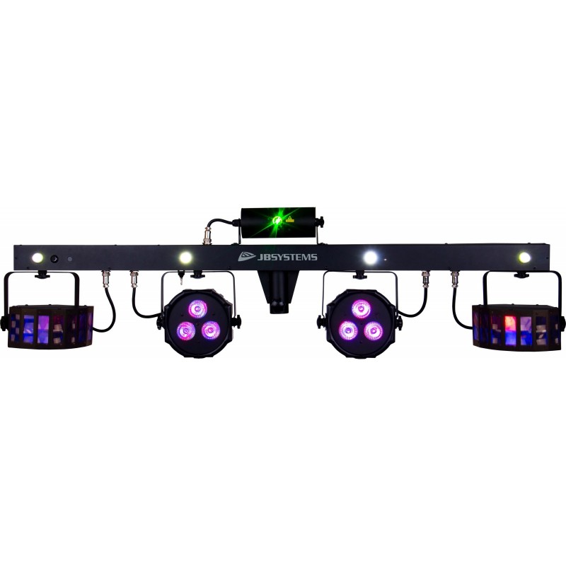 Party - PACK DE 4 JEUX DE LUMIERE Dj DERBY - STROBOSCOPE