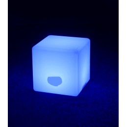 Cube de décoration lumineuse - 40 cm