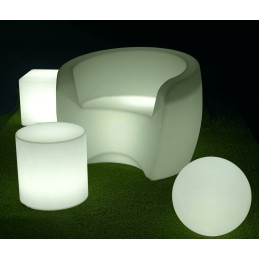 Cube de décoration lumineuse - 40 cm