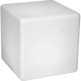 Cube de décoration lumineuse - 40 cm