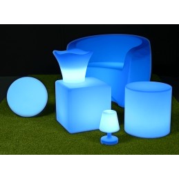 Cube de décoration lumineuse - 40 cm