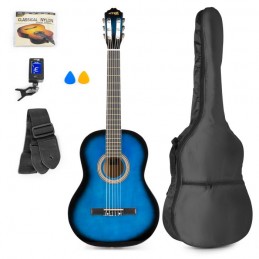 Pack guitare classique SoloArt, bleue