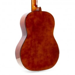 Pack guitare classique SoloArt, naturel foncé