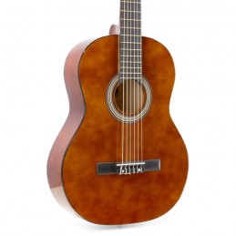 Pack guitare classique SoloArt, naturel foncé