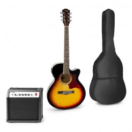 Pack guitare acoustique ShowKit, sunburst