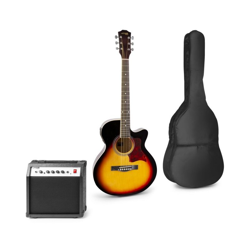 Pack guitare acoustique ShowKit, sunburst