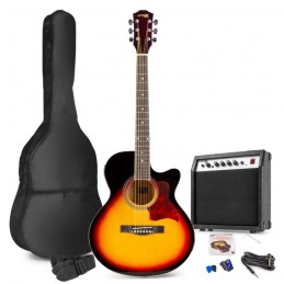 Pack guitare acoustique ShowKit, sunburst