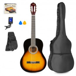 Pack guitare classique SoloArt, sunburst