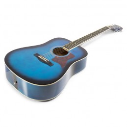 Pack guitare SoloJam Western, bleue