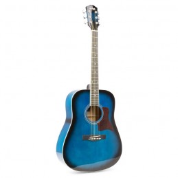 Pack guitare SoloJam Western, bleue