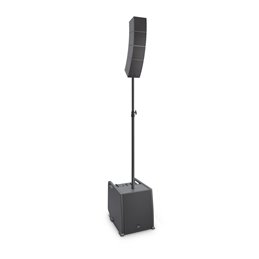 Système line array portable « Entertainer Set » avec barre d'espacement et câble HP