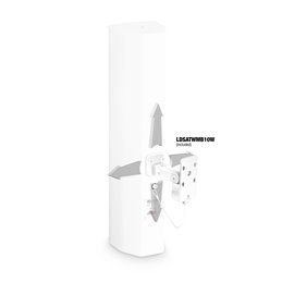 Enceinte d'installation passive 4 X 4" blanc