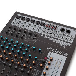 Table de mixage 12 canaux avec effets et compresseur intégrés