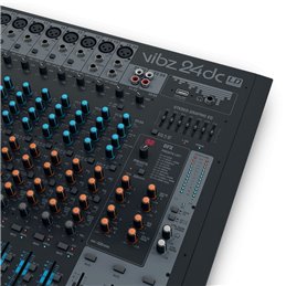 Table de mixage 24 canaux avec effets et compresseur intégrés