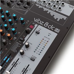 Table de mixage 8 canaux avec effets et compresseur intégrés