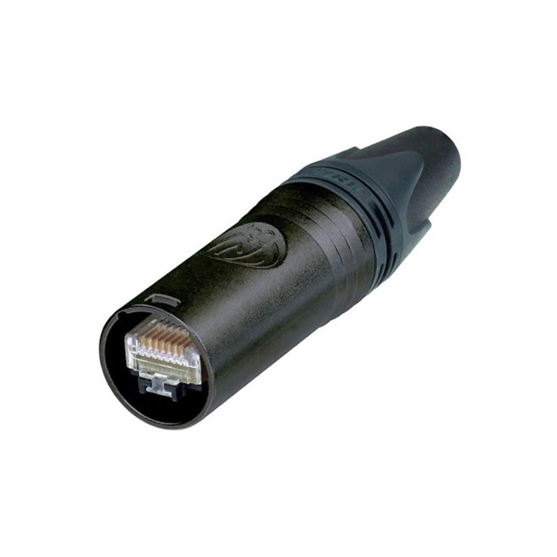 Connecteur etherCON CAT6A à Monter Soi-Même, pour Diamètre d'Isolation 1,1 mm noir Connecteur etherCON CAT6A à Monter Soi-Même, pour Diamètre d'Isolation 1,1 mm noir
