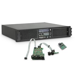 Amplificateur Sono 2 x 5900 W 2 Ohms avec Module DSP avec Module AES/EBU