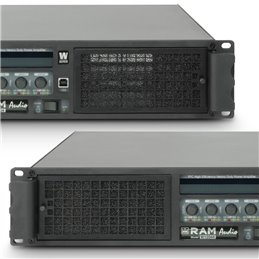 Amplificateur Sono 4 x 2950 W 4 Ohms avec Module DSP avec AES/EBU