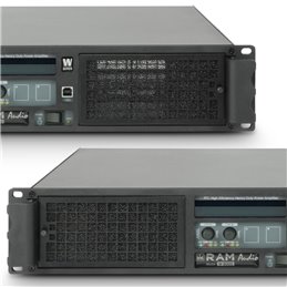 Amplificateur Sono 2 x 3025 W 2 Ohms avec Module DSP avec AES/EBU + Ethernet