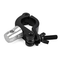 Demi-collier entrée latérale avec demi-cône noir jusqu’à 300 kg (48 - 51 mm)