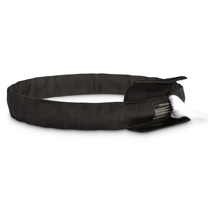 Black round sling," Steelflex", circumference 3 m load capacity of 2 t