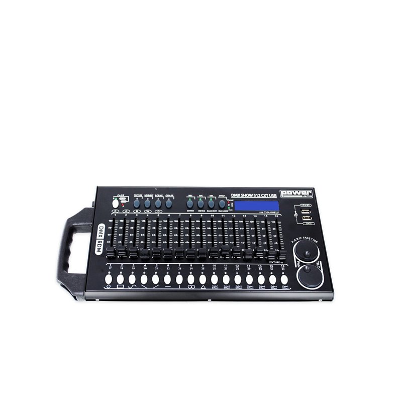 Contrôleur DMX 192 DMX 512 contrôleur pour DJ Lights DMX console lumière de  scèn