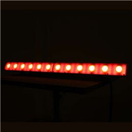 BARRE LED 12x3W CRYSTAL GOLD