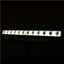 BARRE LED 12x3W CRYSTAL GOLD