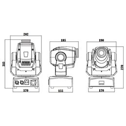 LYRE SPOT 60W PRISM