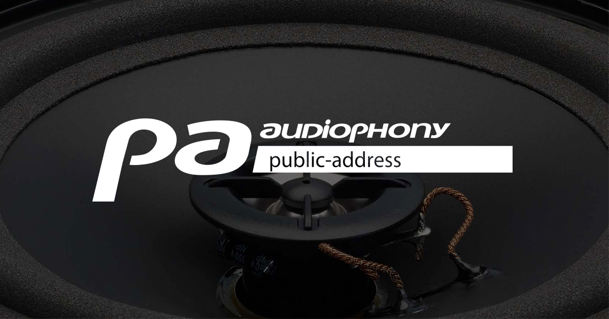 AUDIOPHONY PA