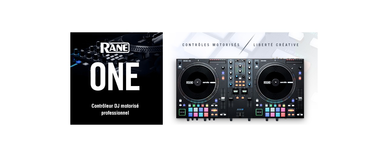 Rane One, le contrôleur DJ