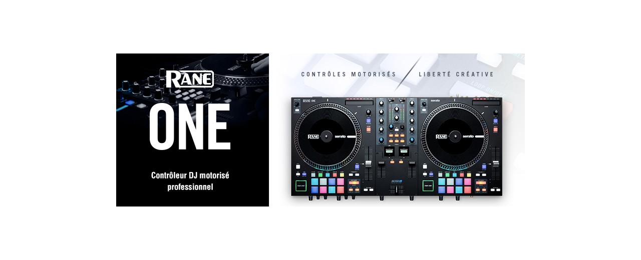 Rane One, le contrôleur DJ 